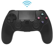 Trådlös Bluetooth handkontroll kompatibel med PS4, Svart