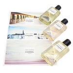 Chanel Perfume Gift Set Deauville 50ml Venise 50ml Biarritz 50ml EDT for Her