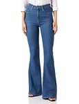 Lee Women's Body Optix Flared Jeans, Blue (Jackson Worn Ax), 29W 31L UK