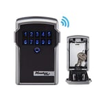 MASTER LOCK Smart Connected Key Safe Wall Mounted, Bluetooth or Combination Lock, Medium 83 x 127 x 59 mm, Outdoor, for Home Office Industries Vehicles