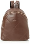 usha BLUE LABEL, Sac à dos Femme, marron foncé, Einheitsgröße