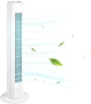 TOWER FAN OSCILLATING AIR COOLING FREE STANDING 3 SPEED QUIET 3 MODES 29 " INCH