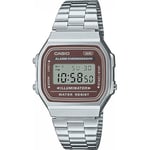Casio Unisex's Digital Quartz Watch with Stainless Steel Strap A168WA-5AYES