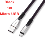 Fast Charging Cable Type-c Micro Usb Black Micro-usb(1m)