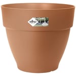 ELHO Vibia Round Flower Pot - Plast Tank Ø35 Anthracite