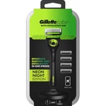 Gillette Labs rakhyvel med Exfoliating Bar, 5 rakblad