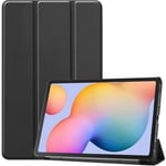Stativ Skal För Samsung Tab S6 Lite SM P610 P615 Release Smart Trifold Tablet Fodral För Galaxy Ta TK8528