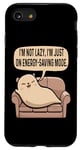 Coque pour iPhone SE (2020) / 7 / 8 Funny Animal I'm Not Lazy I'Am Just On Energy Saving Mode