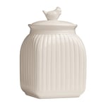 Premier Housewares Storage Jars Dolomite Food Containers With Lids Cream Spice Jars Food Containers Sweet Jar 23 X 14 X 14 Cm