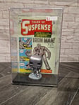 Funko POP! Marvel Iron Man (Tales of Suspense) Comic Cover #34 Damaged Case #M31