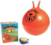 LARGE EXERCISE RETRO SPACE HOPPER PLAY BALL TOY KIDS ADULT GAME 60CM
