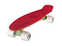 Ridge Skateboards 22" Mini Cruiser Board, Mix It Up, Complet, fabriqué au Royaume-Uni, 55cm - Couleurs mélangées audacieuses