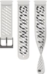 Suunto silikonarmband Athletic 5 Pearl White 22 mm