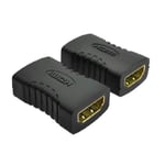 HDMI-hona till HDMI-hona adapter HDMI förlängningskabel hona