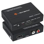 Aode forJ Tech Digital Premium HDMI to HDMI + Audio (SPDIF + RCA Stereo) Audio Extractor Converter (Newest Model 2014 Year)