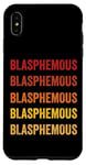 Coque pour iPhone XS Max Définition blasphématoire, blasphématoire