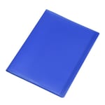 A4 File Folder Document Bag Holder Blue 20 Pockets