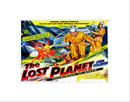 Wee Blue Coo Movie Film Lost Planet Sci Fi Adventure Space Wall Art Print