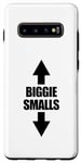 Coque pour Galaxy S10+ Biggie And Smalls Arrow Up And Down Embarrassing Homme
