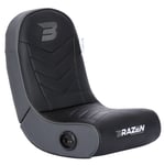 BraZen Stingray 2.0 Surround Sound Floor Rocker Gaming Chair - Grey