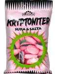 Sura och Salta Kryptoniter med Lakritspulver-Kärna 60 gram