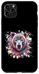 iPhone 11 Pro Max Polar Bear Head | Animal Portrait Popart Colorful Case