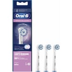 Braun Oral-B Sensitive Clean Replacement Electric Toothbrush Head - Pack of 3