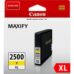 Genuine Canon PGI2500XL Yellow Ink Cartridge for Maxify MB5050 MB5455