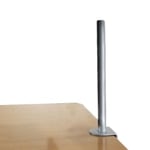 Lindy 450mm Desk Clamp Pole, Silver