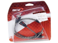 ACV 30.4970-201 Phono-kabel 0.3 m [1x Cinch-stik - 2x Cinch-bøsning]