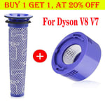 Filter Vacuum Cleaner For Dyson V8 V7 Animal Absolute Cordless Spare Parts