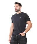 Gant Mens T-Shirts - Black Cotton - Size 4XL