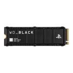 WD Black SN850P Heatsink Official PS5 4TB M.2 PCIe 4.0 NVMe SSD/Solid
