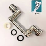Ny 1080° Universal Rotation Kran Sprayer Huvud För Handfat Kran Förlängare Splash Bubbler Munstycke Kökskran 22/24 Adapter 1080 ett läge