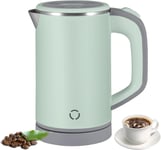 Small Electric Cordless Travel Caravan Kettle 600w Stainless Steel Low Wattage