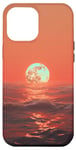 Coque pour iPhone 12 Pro Max Coucher de soleil astronomie nature en plein air