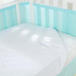 Breathable Baby Fitted Mattress Pad 140 X 70cm - Cot (120 x 60cm)