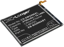 Kompatibelt med Samsung SM-G996A, 3.86V, 4700 mAh