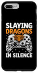 Coque pour iPhone 7 Plus/8 Plus Jeu vidéo Slaying Dragons In Silence