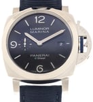 Panerai PAM01157 Luminor Blå/Tekstil Ø44 mm