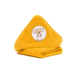 Fillikid fillikid Handduk med huva Koala honung 75x75 cm