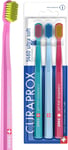 Curaprox Toothbrush Set CS 5460 - Pack of 3 Ultra Soft Manual Toothbrushes for -