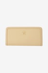 Tommy Hilfiger - Plånbok TH Monotype Large Slim Wallet - Brun