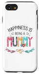 iPhone SE (2020) / 7 / 8 Vintage Happiness Is Being A Mummy Wildflower Mothers Day Case