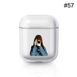 For Apple Airpods Charging Box Hard Pc Case Cover 57