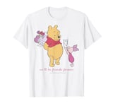 Disney Winnie The Pooh Valentine's Day Friends Forever T-Shirt