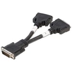 Lindy Câble Adaptateur DMS59 (LFH) vers 2X DVI-I (numérique et analogique VGA)