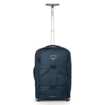 Kabinresväska med ryggsäcksremmar - OSPREY Farpoint Wheeled Travel Pack 36 Muted Space Blue