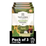 Taylors of Harrogate Rich Italian Ground Coffee, 400 g (Pack of 3)