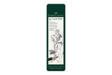 Faber-Castell CASTELL 9000 - penna - 2B, 4B, 6B, 8B, B, HB (paket om 6)